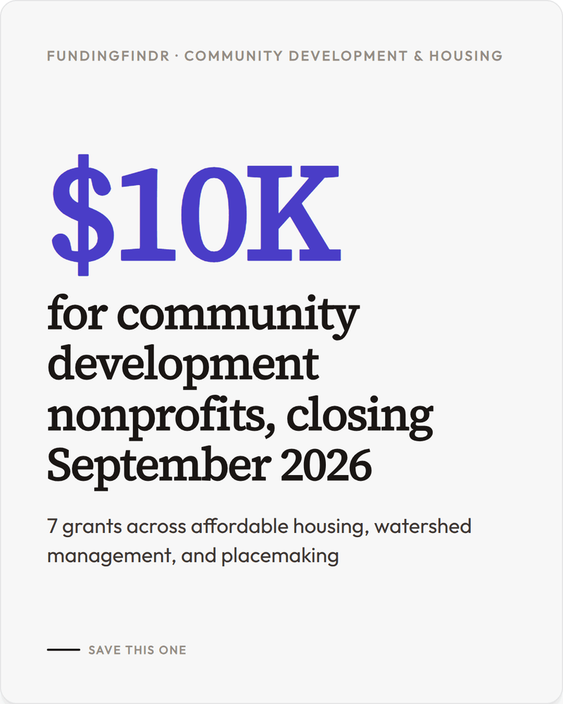 Community Development and Housing: September Opportunities